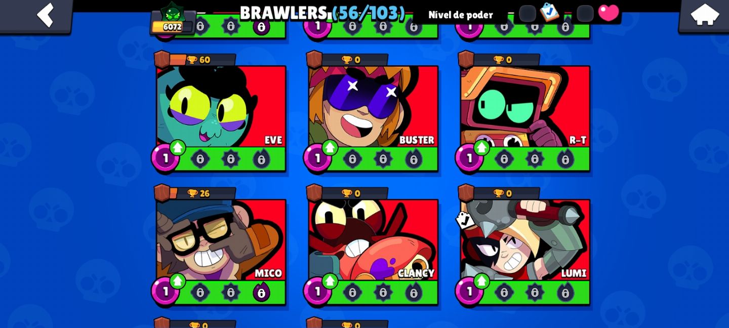 Conta de Brawl Stars Iniciante e Rara