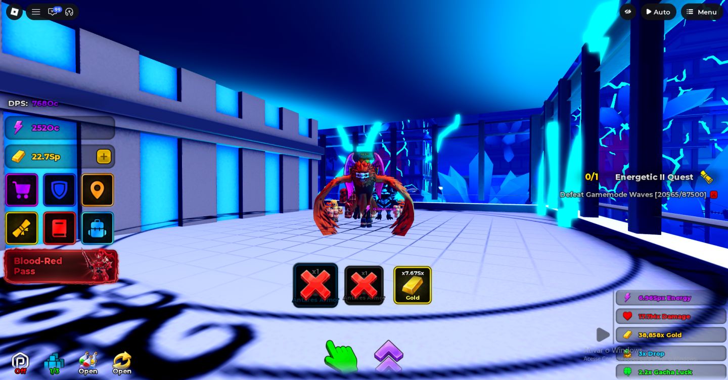 CONTA ANIME BREAKER ROBLOX