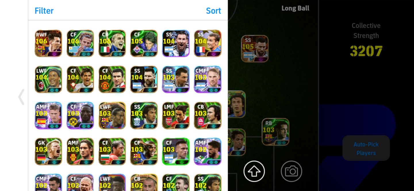 Conta Efootball Mobile RARA, RARÍSSIMA (Konami ID perdido, somente Game Center)