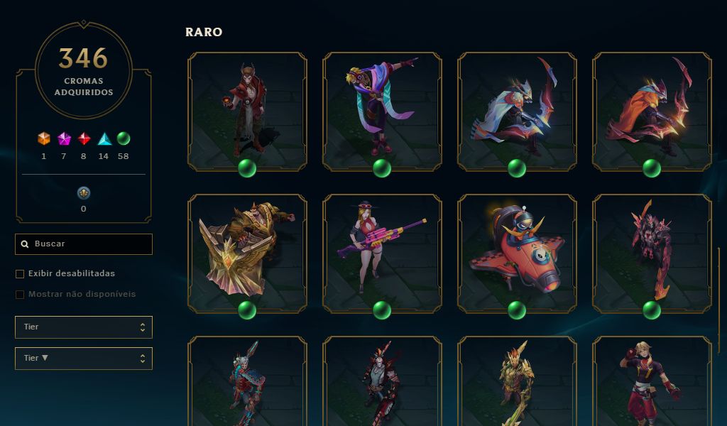CONTA MAIN ADC LEAGUE OF LEGENDS EX CHALLENGER