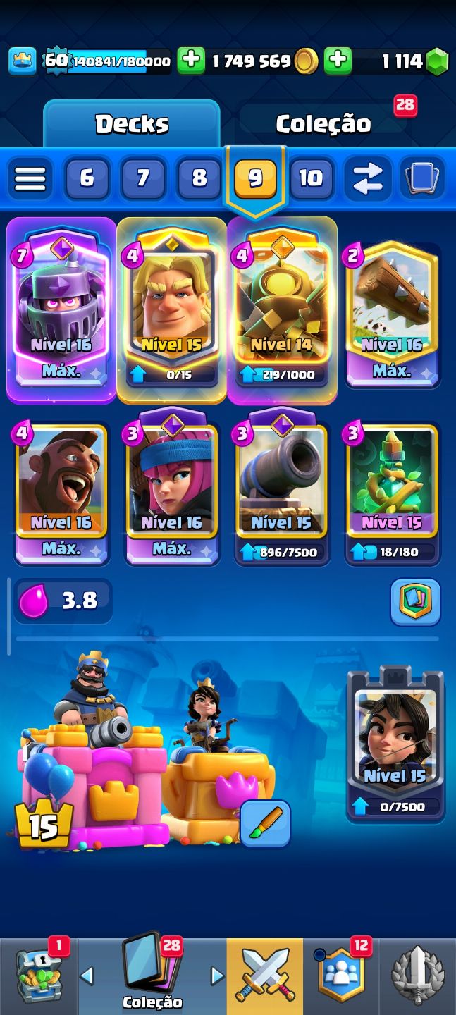 CONTAS DE BRAWL STARS + CLASH ROYALE MUITO UPADAS E RARAS!