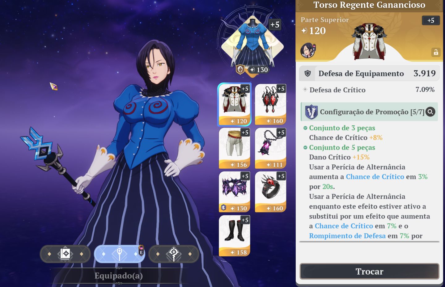 CONTA NANATSU ORIGIN: MERLIN P7+ELIZABETH P6+ KHALA P6....