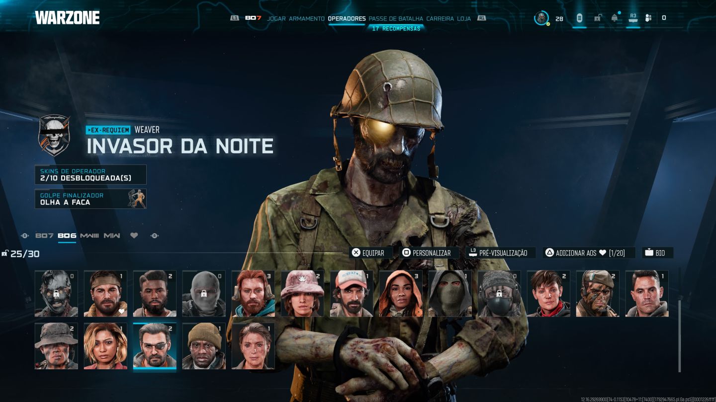 Conta warzone básica