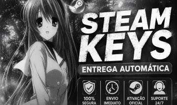 Keys Steam de jogos acima de R$200,00 e R$100,00 (Entrega Automatica!!)