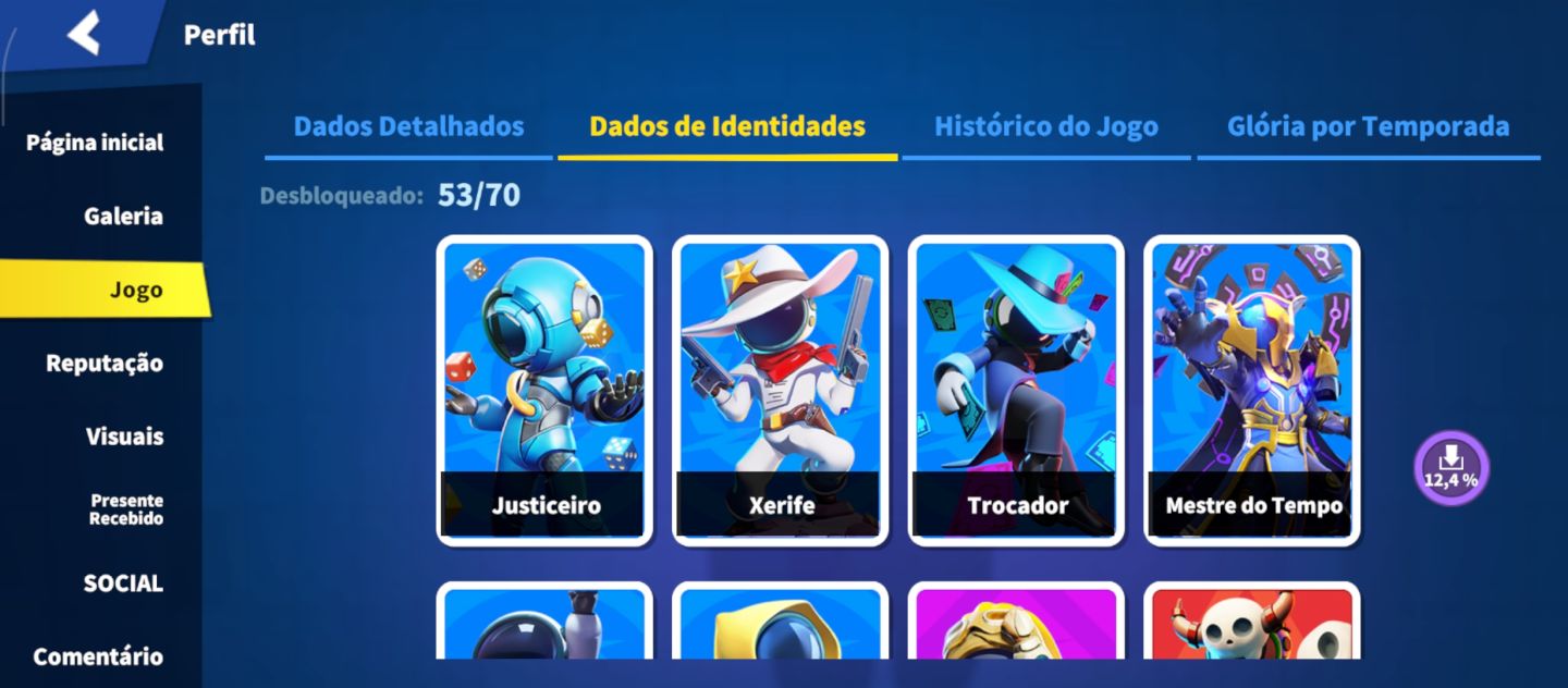 Conta Super Sus Antiga rara e gemada, com Passes