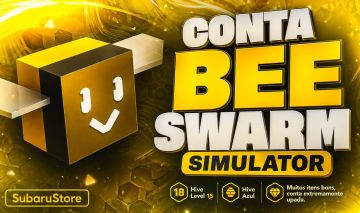 Bee Swarm Conta Hive Lvl 18 Azul muito upada blue hive