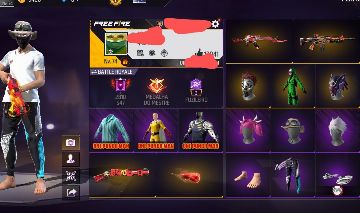 CONTA FREE FIRE GEMADA NO PRECINHO PRA SAIR LOGO