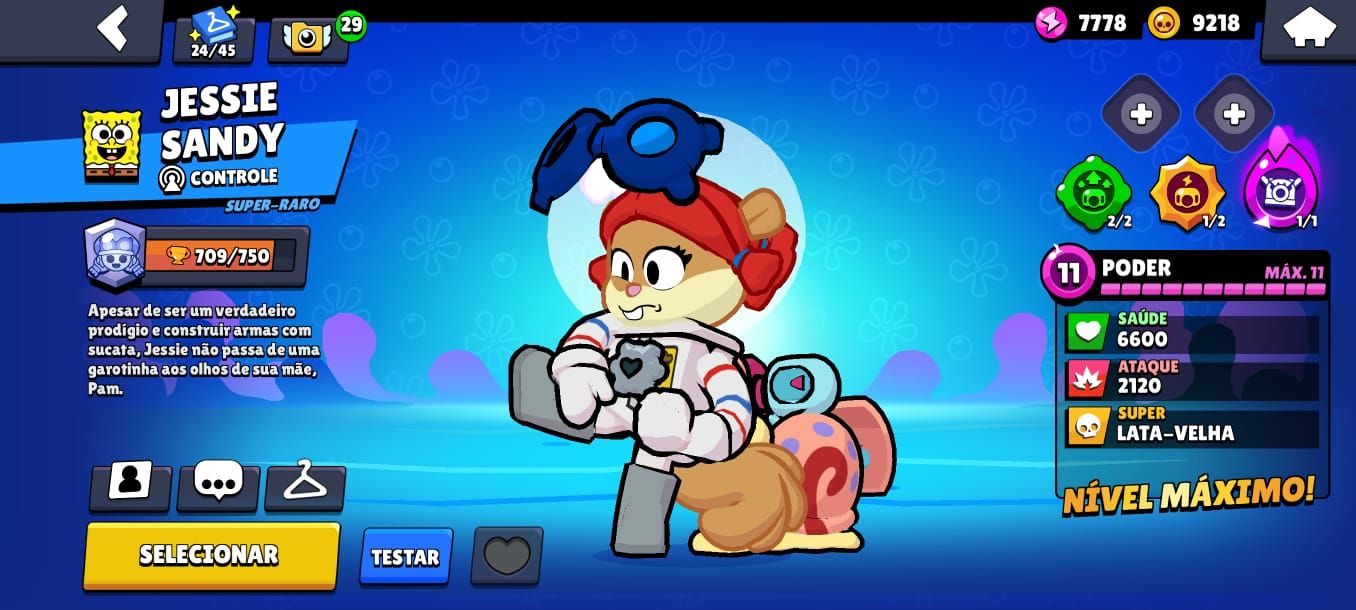 Conta Brawl Stars ultra gemada com quase todos os brawlers!!!