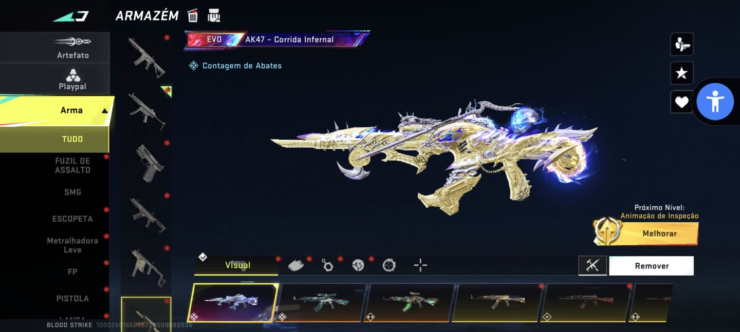 CONTA DE BLOOD STRIKE