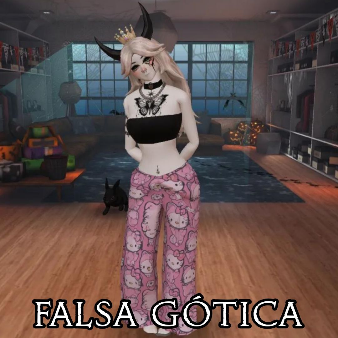 CONTA FEMININA - DARK/ALTERNATIVA (8 ANOS DE JOGO)
