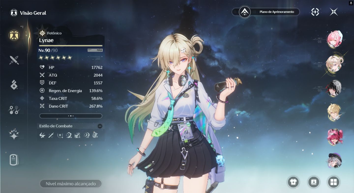 CONTA WUTHERING WAVES AEMEATH S3ER1 - LYNAE E LUPA S0R1