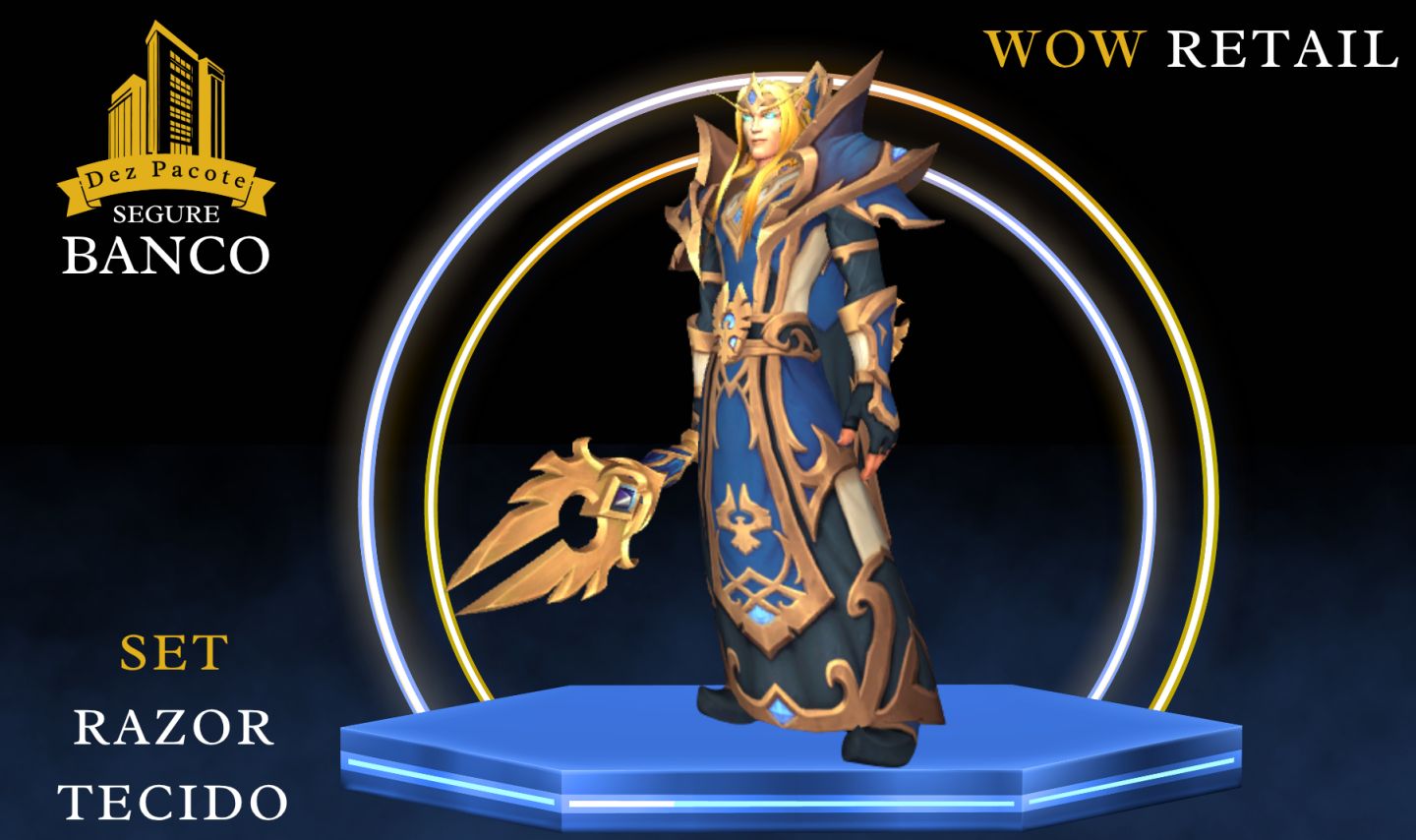 World of Warcraft - (Skins Transmogs) Armaduras - WoW RETAIL