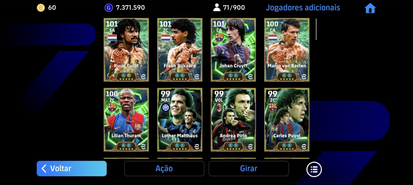 Conta Efootball Recheada Mobile