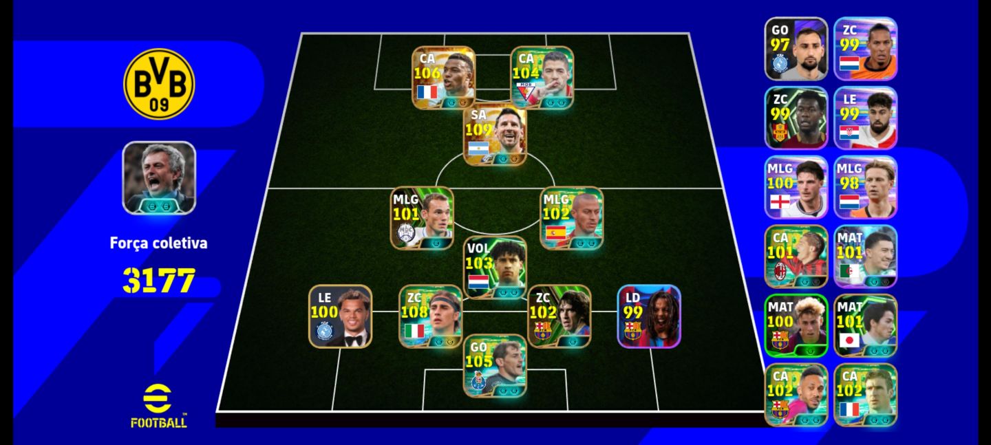 Conta Full com Messi e Mbappe Big Time e 400 Coins