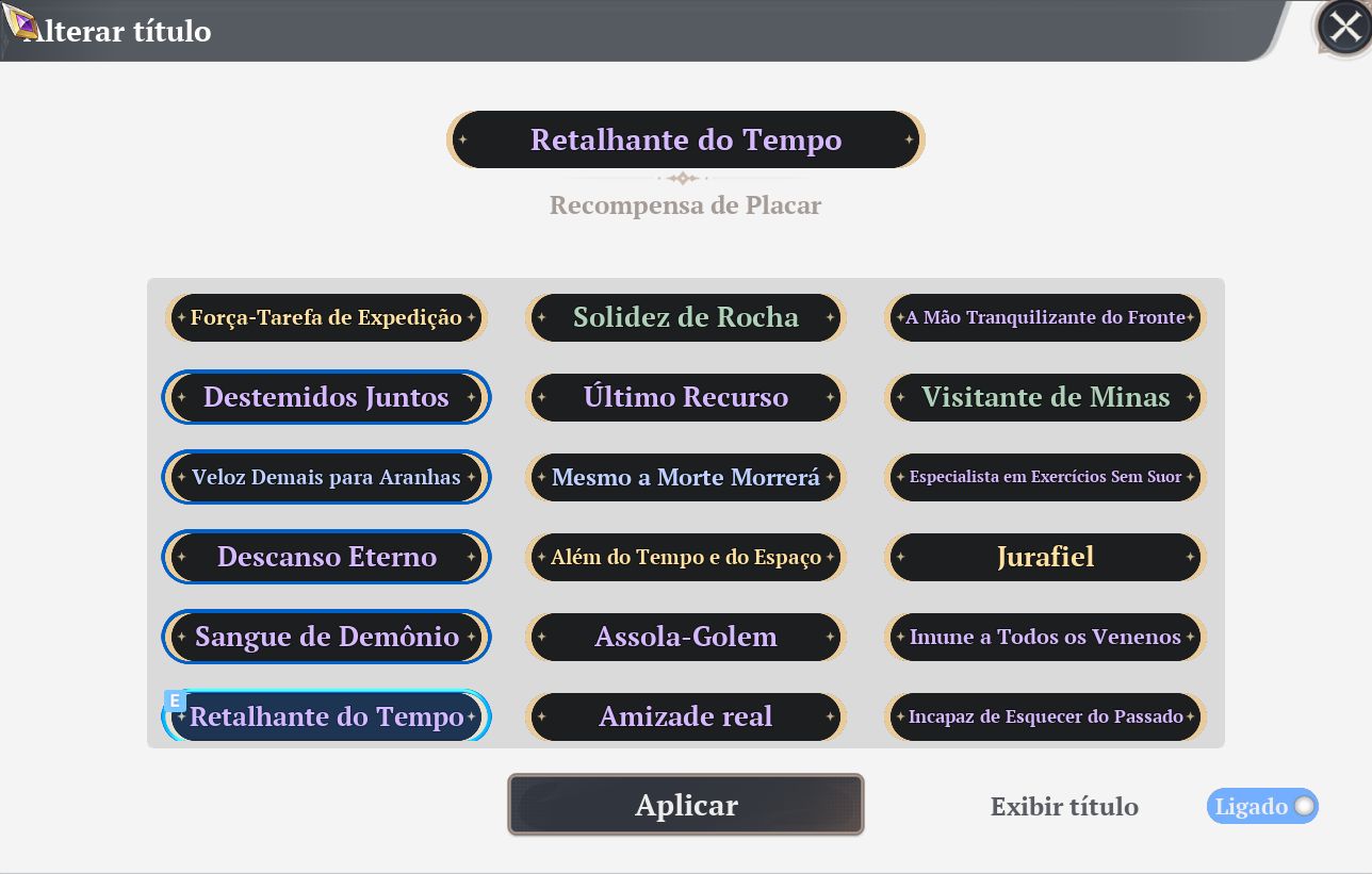 NA EAST - CONTA END GAME - TODOS OS CHARS - MERLIN, BAN, ELIZABETH P10