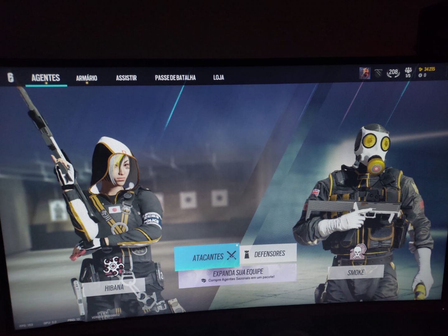 Conta R6 - 1x dima, skins, full acesso e pronta para jogar!