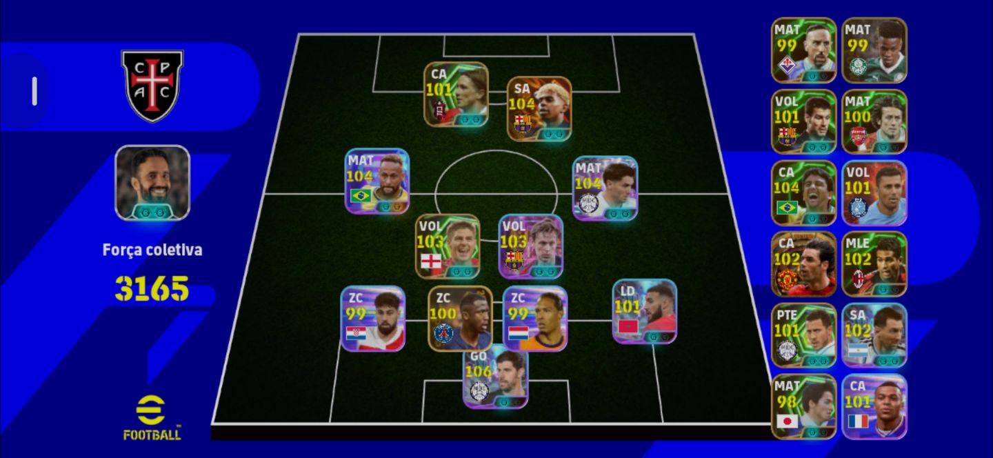 Conta efootball