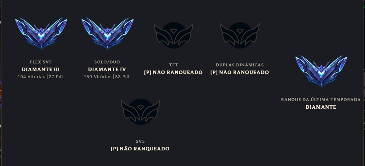 CONTA DIAMANTE // DIVERSAS SKINS // LEVEL 239 (MAIN ACCOUNT)