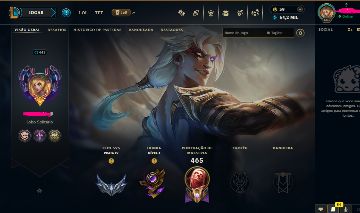PODE ALTERAR E-MAIL E SENHA / 370 SKINS / TODOS CAMPEÕES