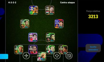 Conta Efootball 3213 com neymar pack e messi pack