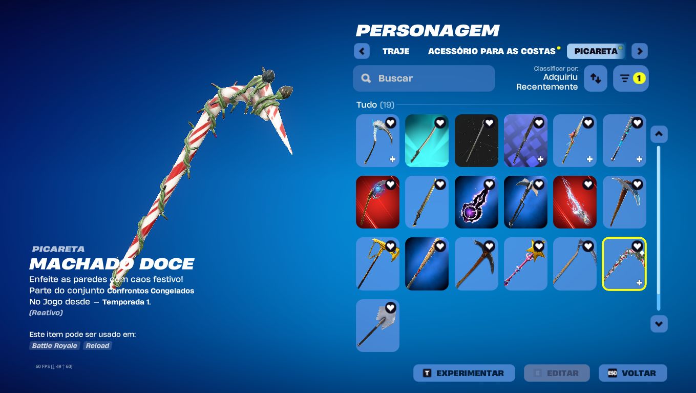 (Preço negociável) Conta 145 skins + 1k Vbucks, 100% segura!!! Fortnite
