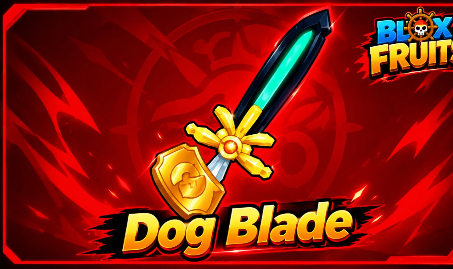 DOG BLADE RARA | ITEM LIMITADO | ENTREGA VIA TRADE | BLOX FRUITS