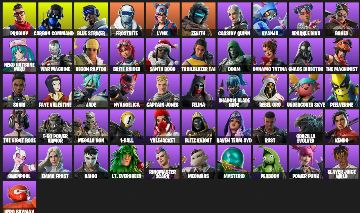 CONTA FORTNITE - 51 SKINS FULL | PODE ALTERAR E-MAIL | Frostbite, Lynx, Zenith