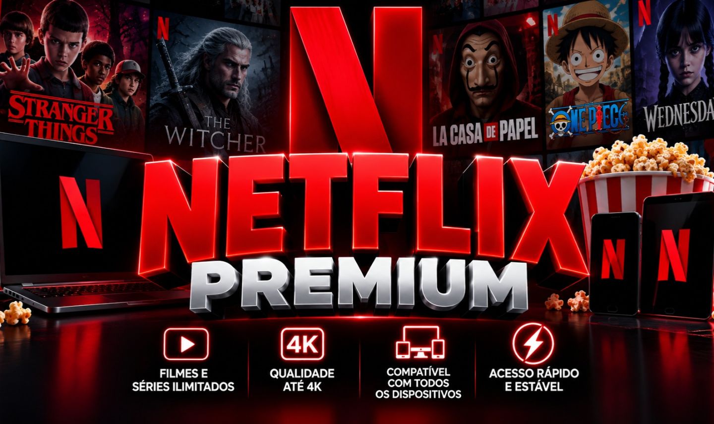 Netflix Premium 30 Dias