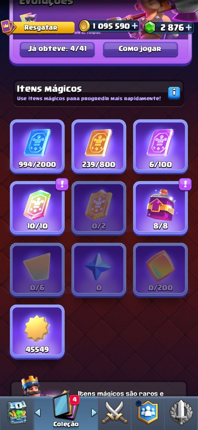 VENDA DE CONTA!!!!! CONTA COM MAIS DE 1 MILHÃO DE OURO, COM MAIS 3K DE GEMAS!!