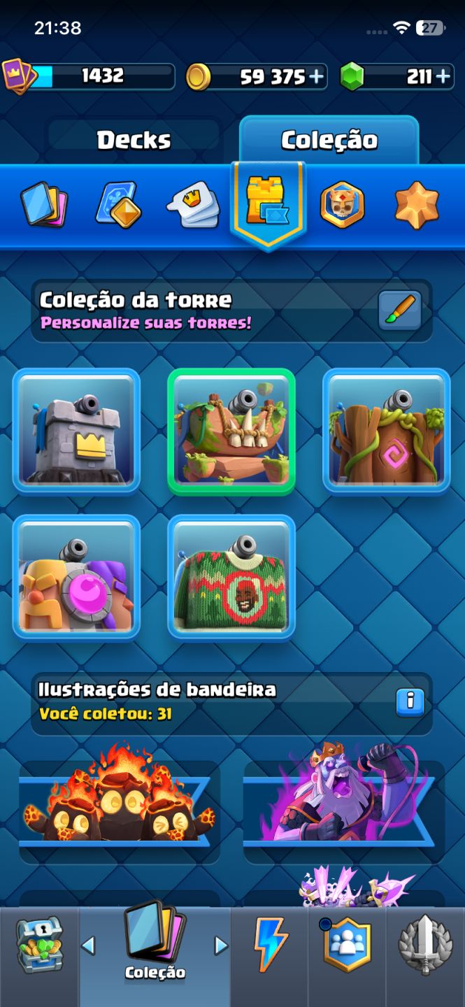CONTA DE CLASH 8500 PERFEITA