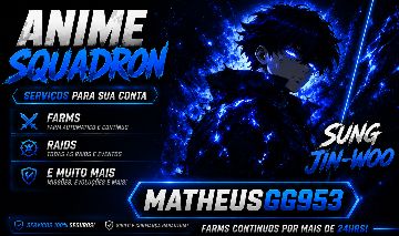 SERVIÇOS | ANIME SQUADRON | RELEASE!