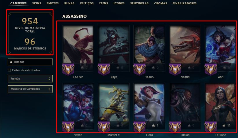 Conta HandLevel Lv 500+ Esmeralda 2+Jungle+ 236 Skins/Icones e Emotes Antigos 13