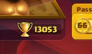 CONTA CLASH ROYALE - 13.000 TROFEUS, NIVEL 16
