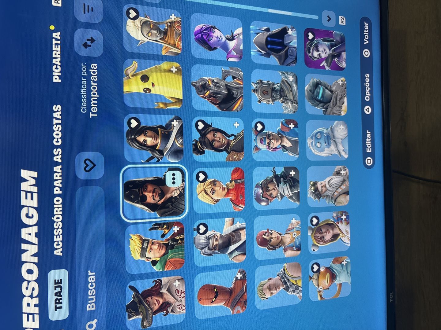 CONTA FORTNITE OG COM TRAVIS SCOTT | 205 SKINS | PICARETAS E ITENS RAROS