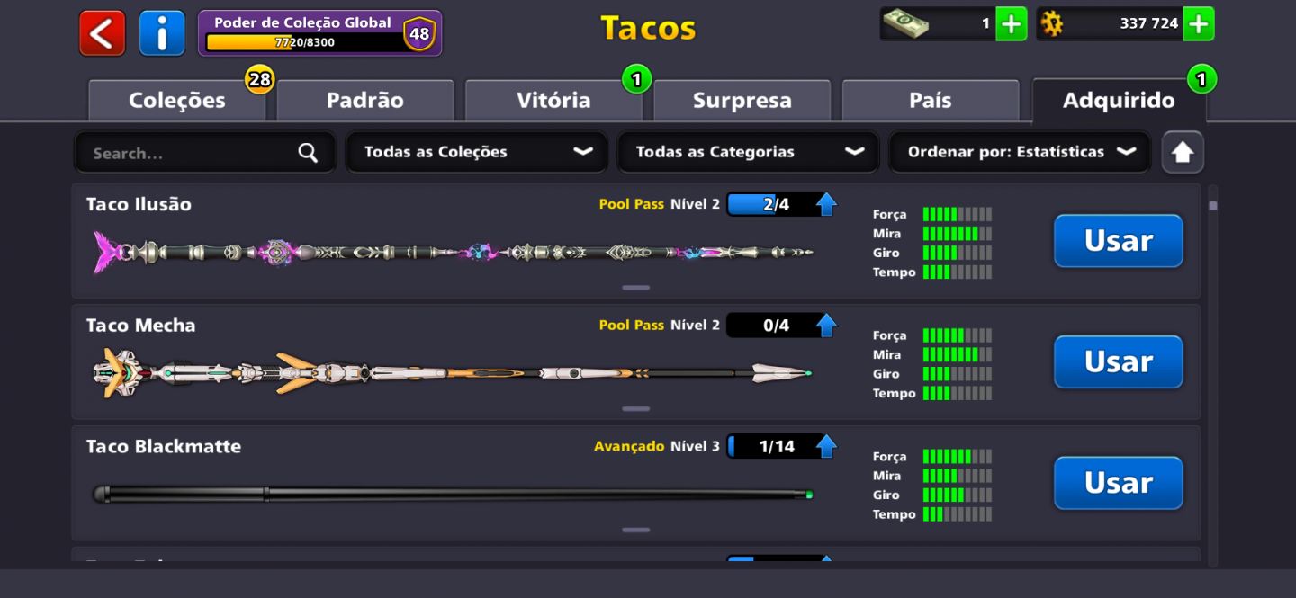 Conta 8 ball level 52
