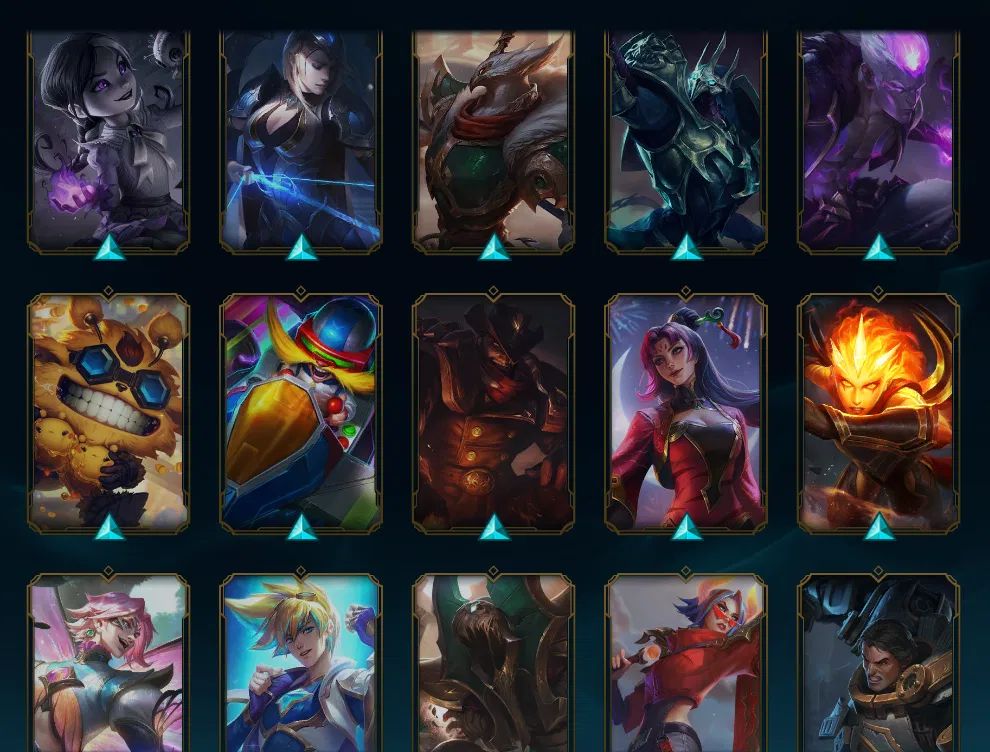 ESM 2 - CONTA LEGADO 2018 - 257 SKINS - 188 CROMAS