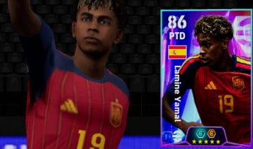 CONTA EFOOTBALL COM LAMINE YAMAL 106 SHOW TIME