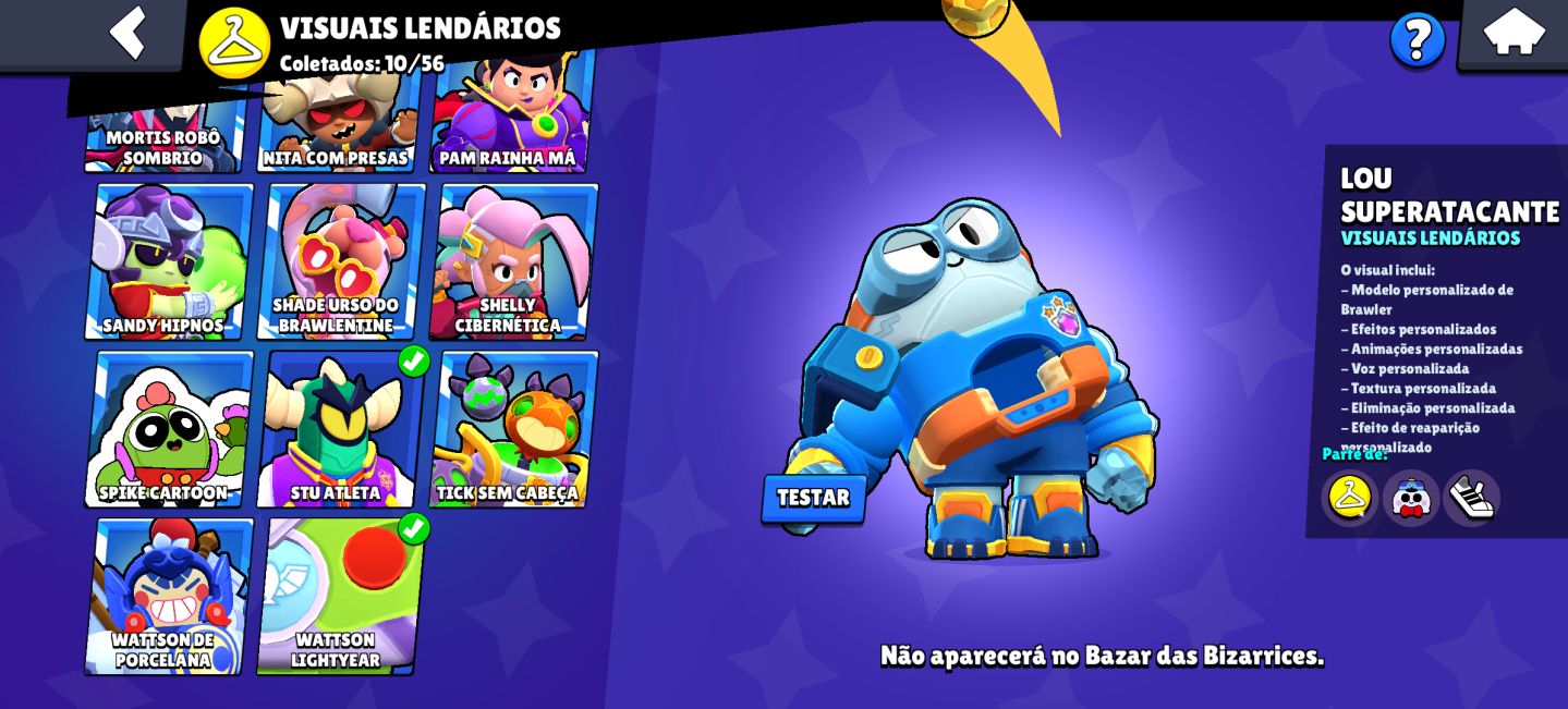 Conta brawl stars gemada e rara!!!