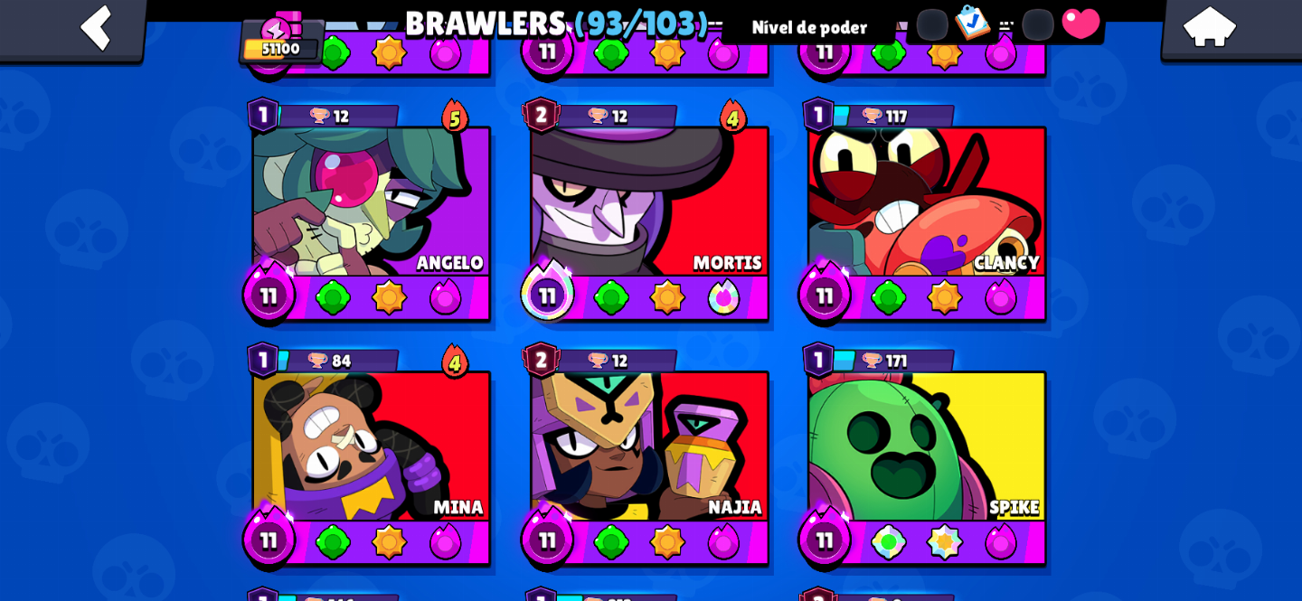 Conta de brawl stars 2019