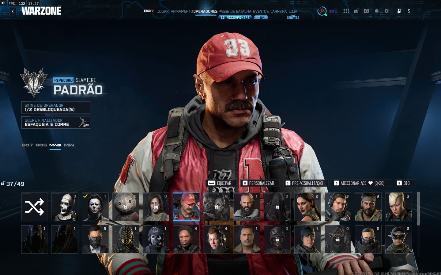 CONTA WARZONE COM T800, SKINS RARAS, CAMUFLAGENS E PRESTIGIO MASTER