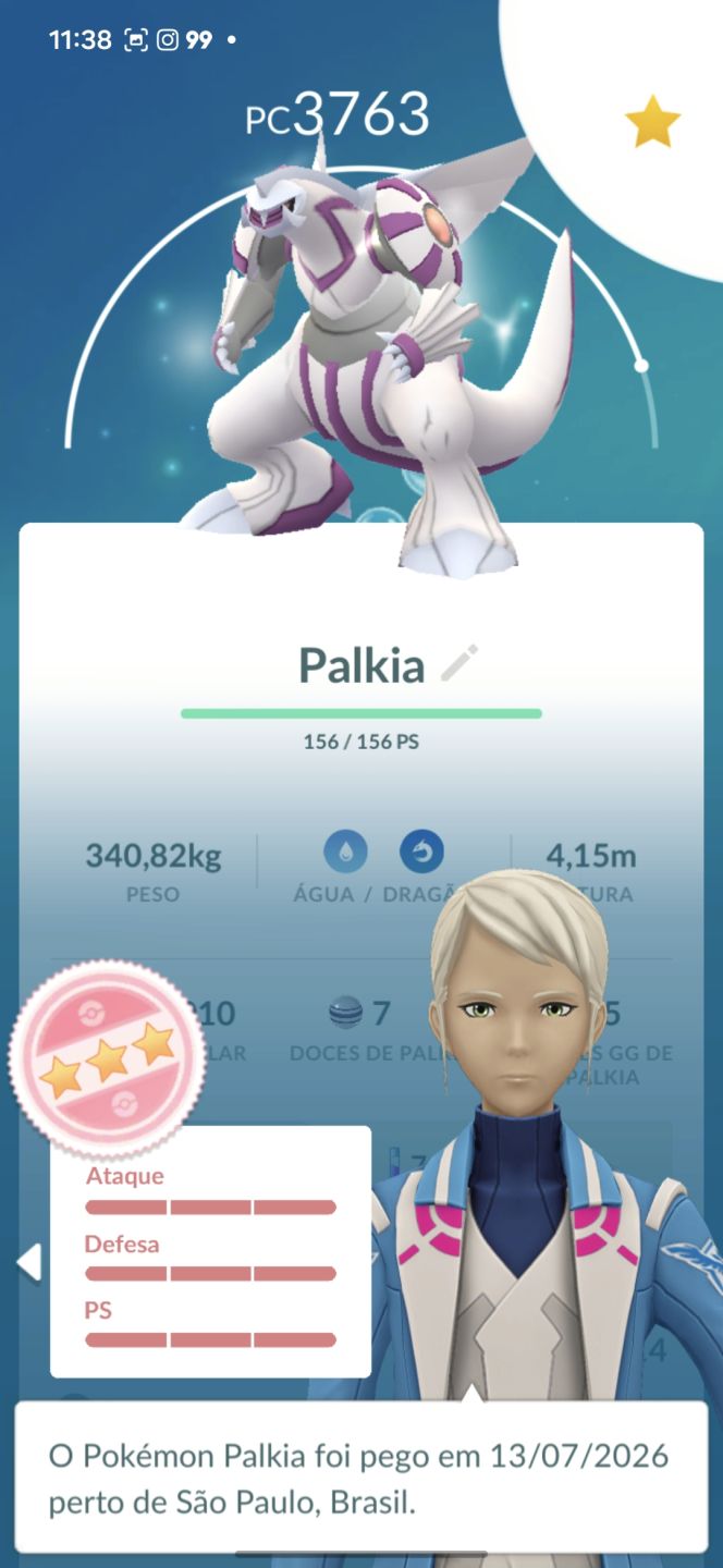Moltres Shundo Galar + lendários shinys + brilhantes + 100% - Conta Pokemon Go