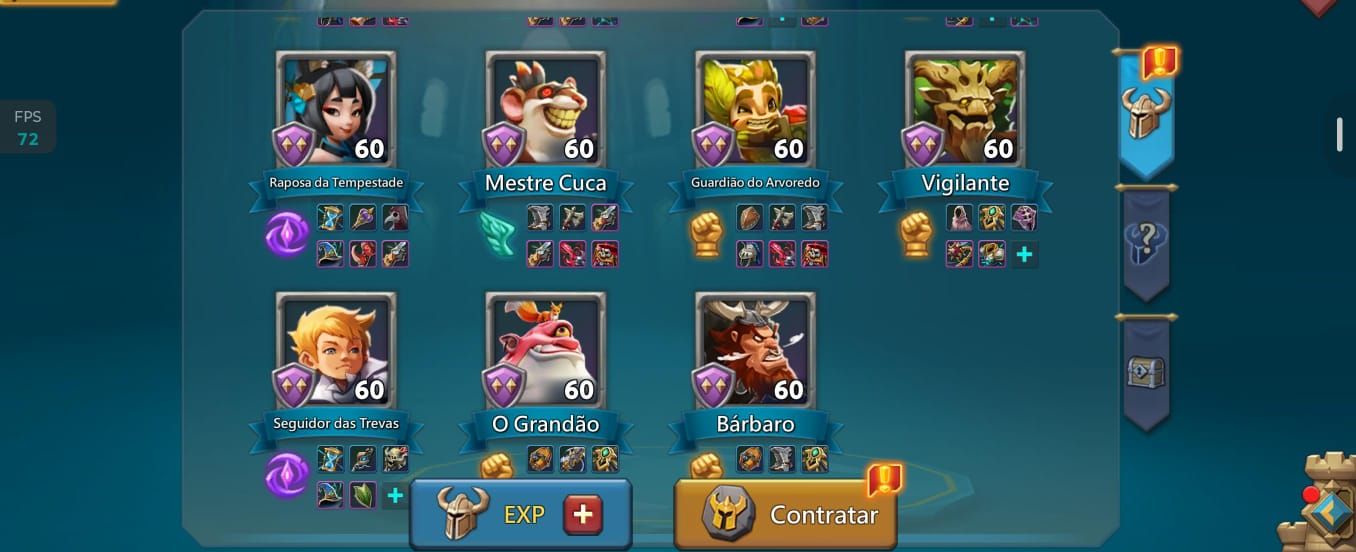 Conta Lords Mobile 1Bi de poder bem evoluída.