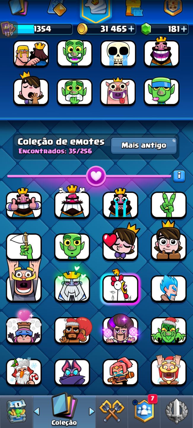 Conta Clash Royale com 10 k de troféus