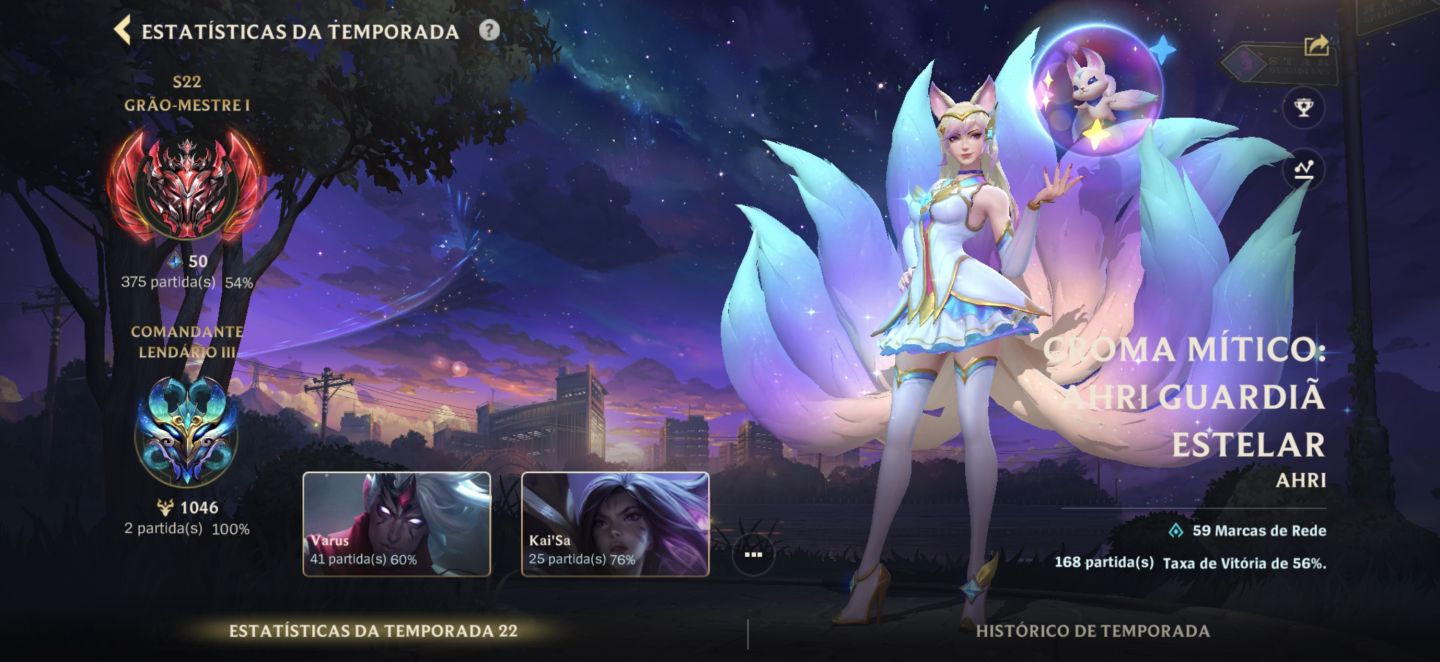 CONTA WILD RIFT GRÃO-MESTRE 2