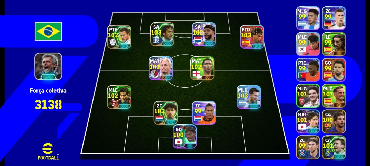 CONTA EFOOTBALL LEVEL +3100