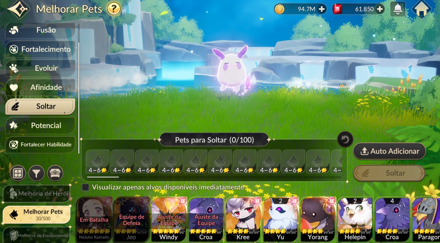 Conta Seven Knight REBIRTH 60.000 Rubis | Server NA + Collab T6
