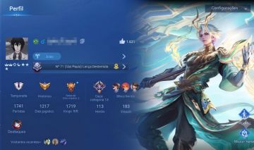Conta Honor of Kings Rara | 183 Skins (LNY e Lendárias) | 113 Heróis Liberados