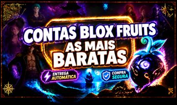 (PROMOÇÃO DAS FÉRIAS) CONTAS BLOX FRUITS LEVEL MAX 2850 [ENTREGA AUTOMATICA].