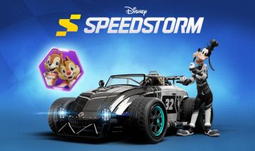 Pacote exclusivo com skin do Pateta junto a pintura de carro! Disney Speedstorm