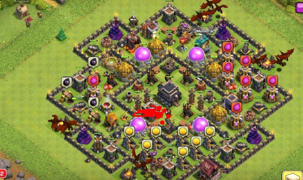 Vendas de contas clash of clans e serviços